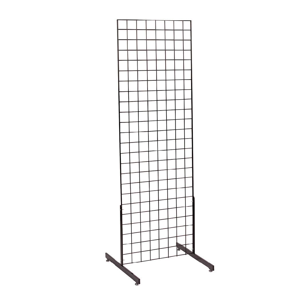 Free-Standing Grid Wall Tower With T-Base
