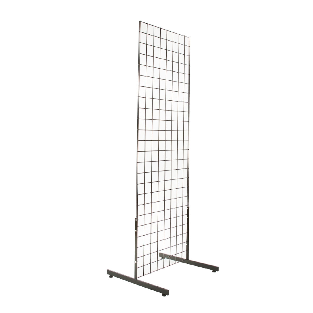 Free-Standing Grid Wall Tower With T-Base