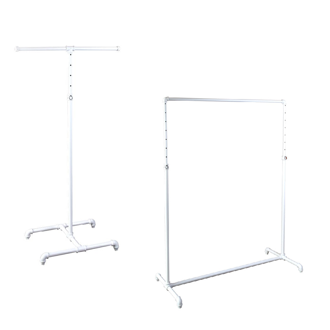 Pipe Rack- White Retail Systems | Store fixture | Now Displays