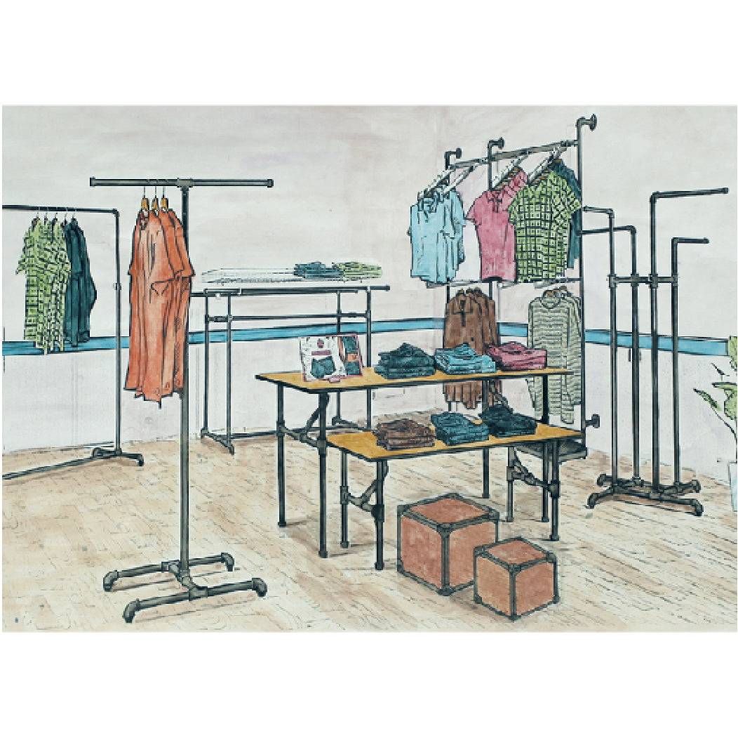 Buy Hanging and Shelving Retail Display Store Fixture Collections Now