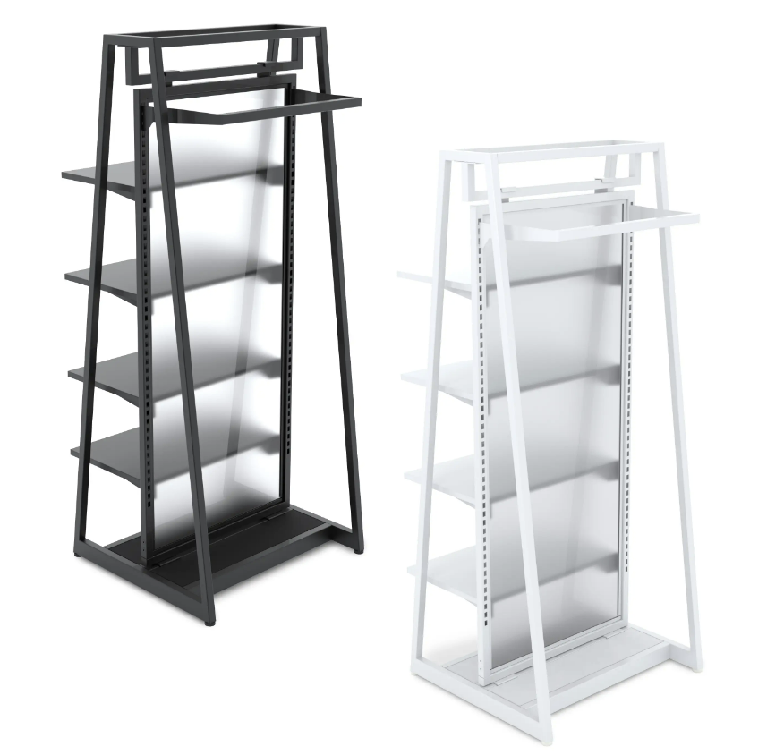 24”L Hanging and Shelving Floor Merchandiser System- Milano Kit 2