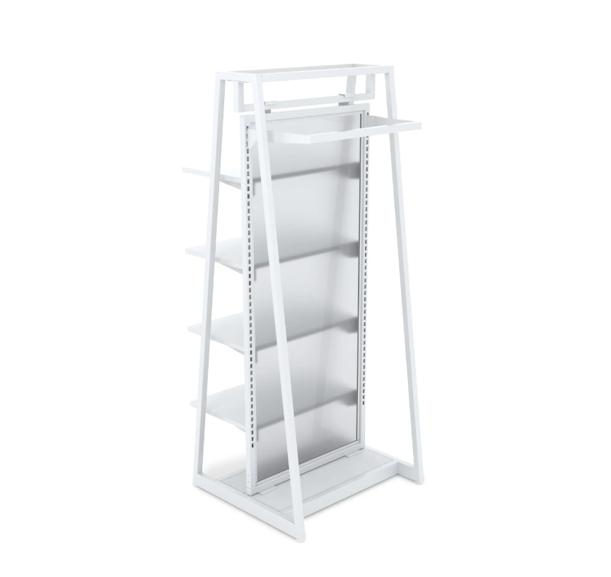 24”L Hanging and Shelving Floor Merchandiser System- Milano Kit 2