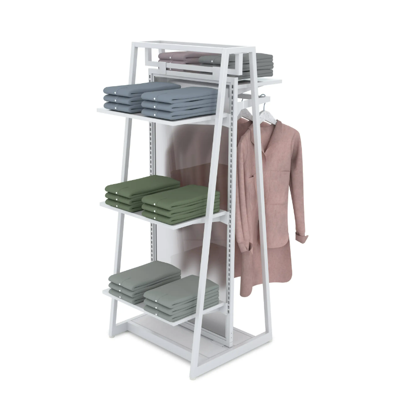 24”L Hanging and Shelving Floor Merchandiser System- Milano Kit 2