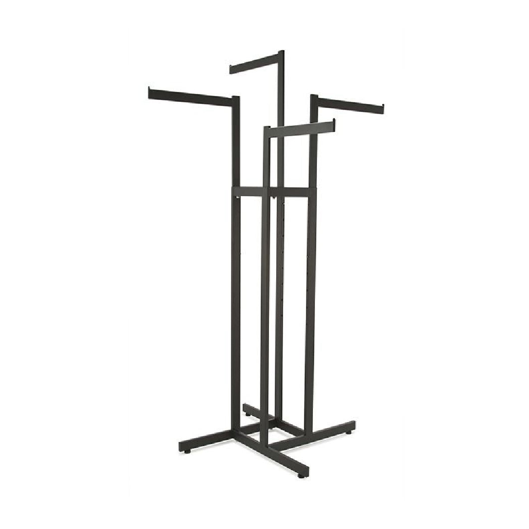 Shop 4-Way W/ Straight Arms- Rectangular Tubing | Now Displays