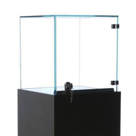 55 1/2"H Pedestal Display Cases